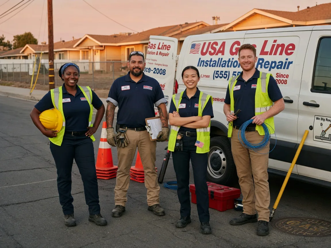 Gas Line Installation company in Santa Anna, TX